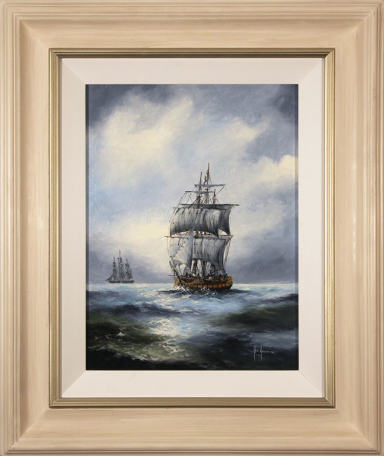 Ken Hammond, Original oil painting on canvas, High Seas, click to enlarge
