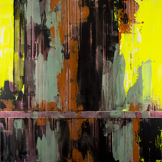 Louise Hepworth-Wood, Original acrylic painting on canvas, No Ordinary Things