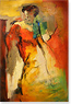 Maria de Vries, Original oil painting on canvas, Untitled Large image. Click to enlarge