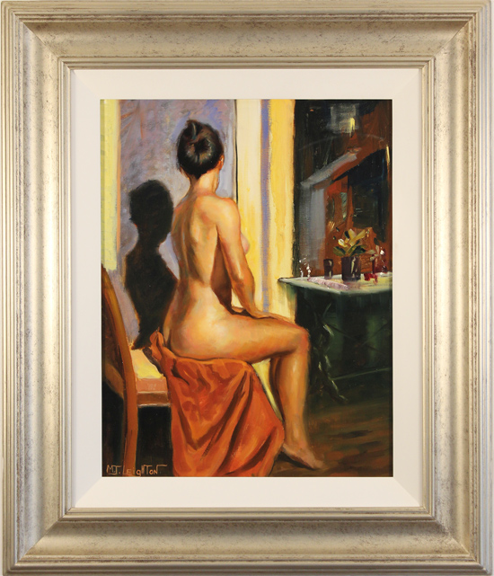 Martin Leighton, Original oil painting on canvas, Elegance