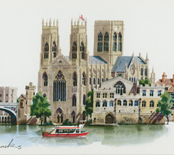 Matthew Cook, Print, York Landmarks Large image. Click to enlarge