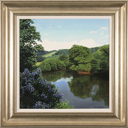 Michael James Smith, British landscape artist at York Fine Arts