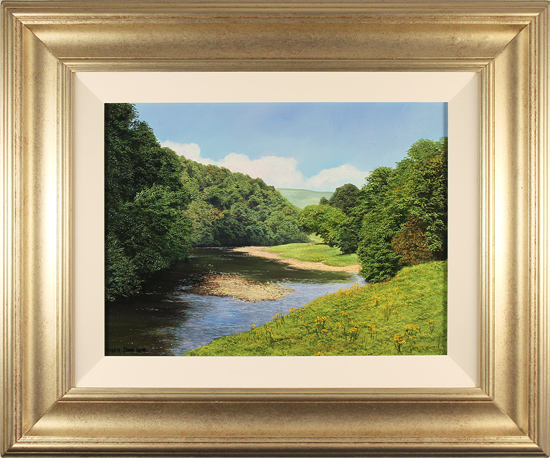 Michael James Smith, Original oil painting on panel, High Summer