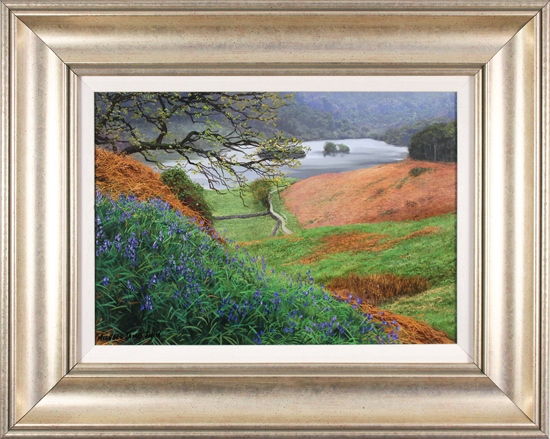 Michael James Smith, Original oil painting on panel, Bluebell View
