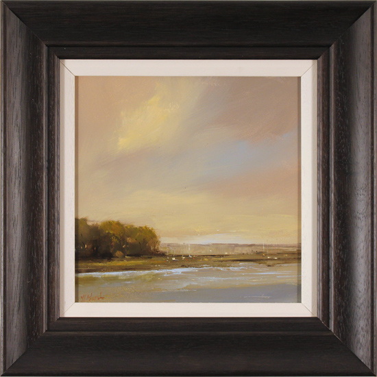Michael John Ashcroft, ROI, Original oil painting on panel, Receding Tide, click to enlarge