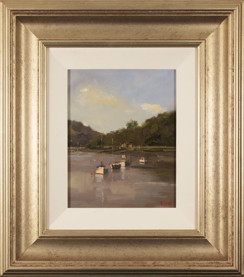 Michael John Ashcroft, ROI, Original oil painting on panel, Sailboats