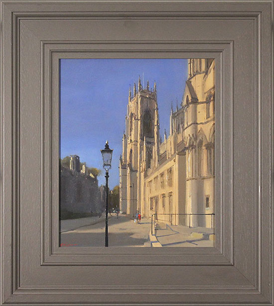 Michael John Ashcroft, ROI, Original oil painting on panel, York Minster