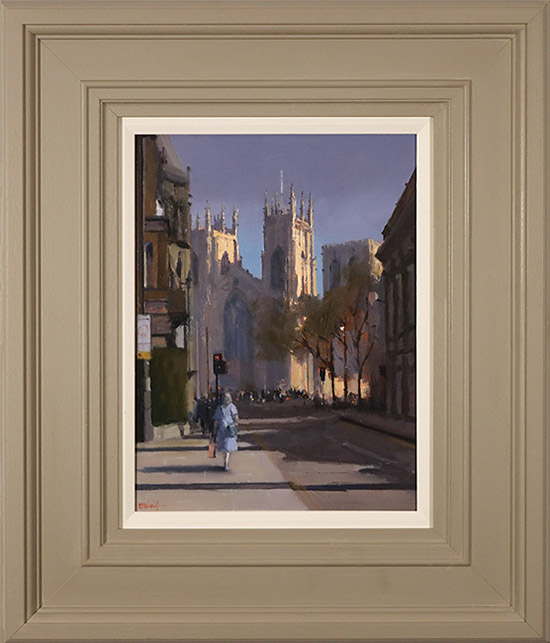 Michael John Ashcroft, ROI, Original oil painting on panel, York Minster