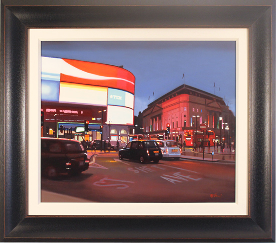 Michael John Ashcroft, ROI, Original oil painting on panel, Seeing Red