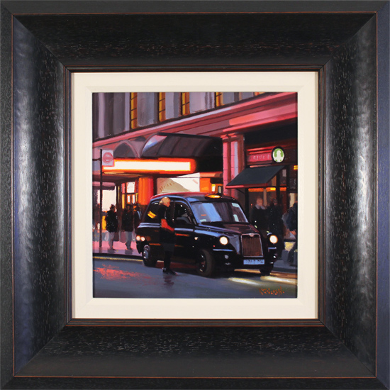 Michael John Ashcroft, ROI, Original oil painting on panel, Night Rider