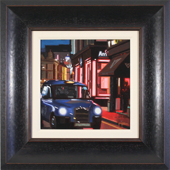 Michael John Ashcroft, ROI, Original oil painting on panel, Soho Pickup
