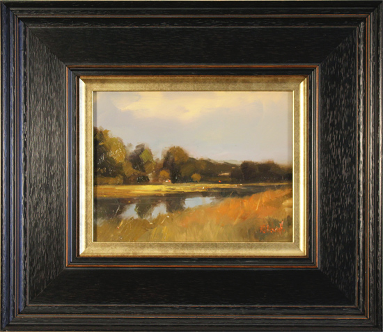 Michael John Ashcroft, ROI, Original oil painting on panel, Early Rise, click to enlarge