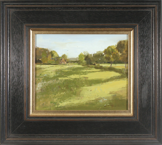 Michael John Ashcroft, ROI, Original oil painting on panel, Grape Lane, click to enlarge