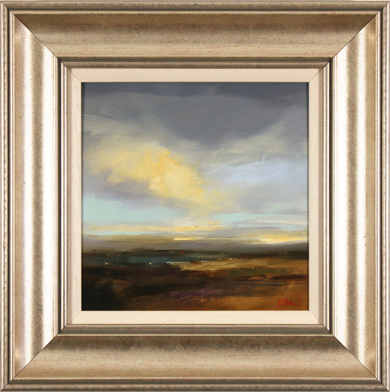 Michael John Ashcroft, ROI, Original oil painting on panel, Skyline, Yorkshire