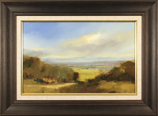 Michael John Ashcroft, ROI, Original oil painting on panel, Gateway to the Moors, click to enlarge