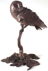 Michael Simpson, Bronze, Night Owl Large image. Click to enlarge