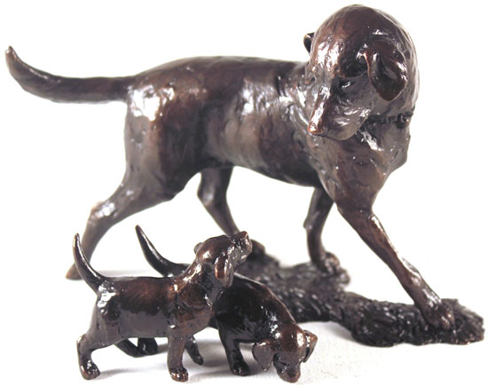 Michael Simpson, Bronze, Patience, click to enlarge