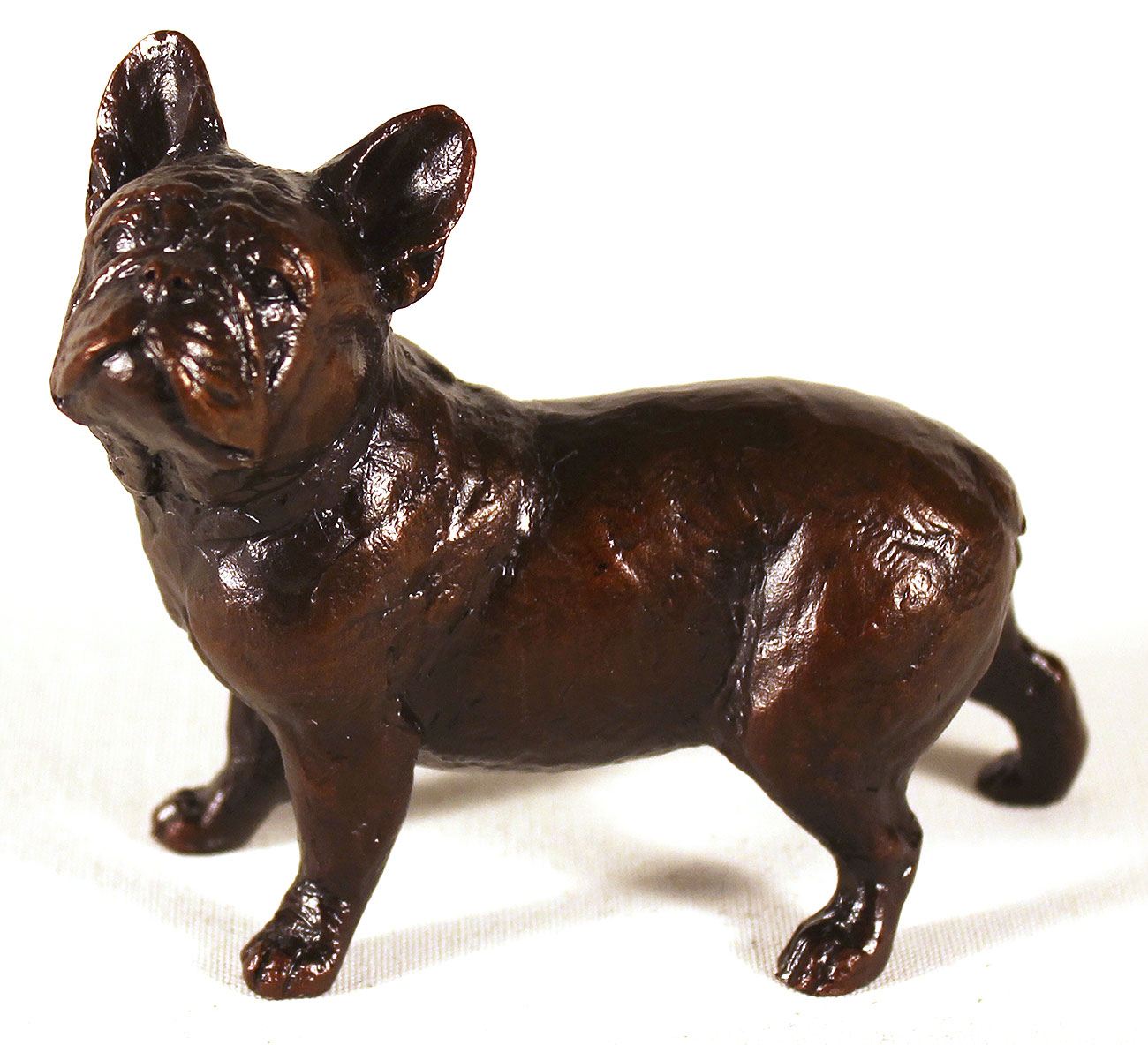 Michael Simpson, Bronze, Small French Bulldog. Click to enlarge