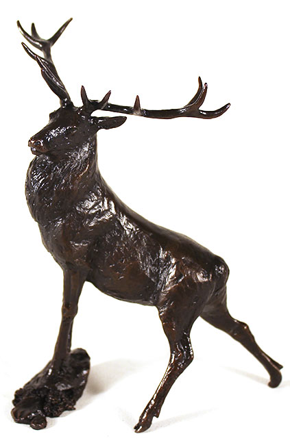 Michael Simpson, Bronze, Highland Prince Without frame image. Click to enlarge