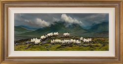 Natalie Stutely, Original oil painting on panel, The Swaledales