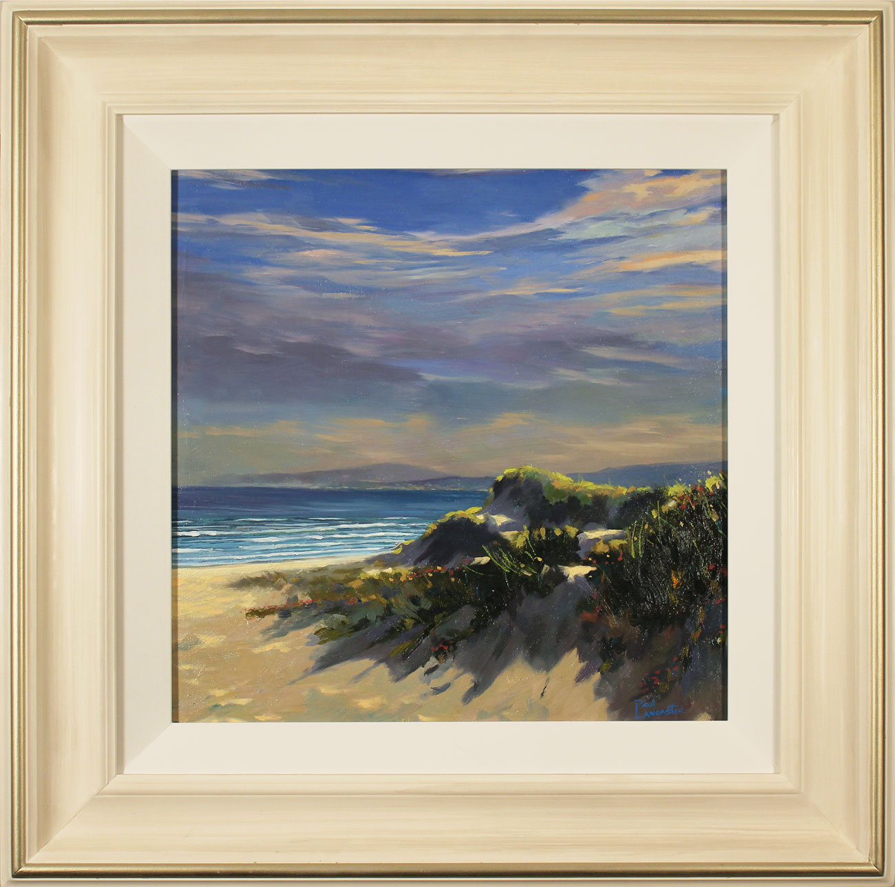 Paul Lancaster, Original oil painting on panel, Rolling Skies. Click to enlarge