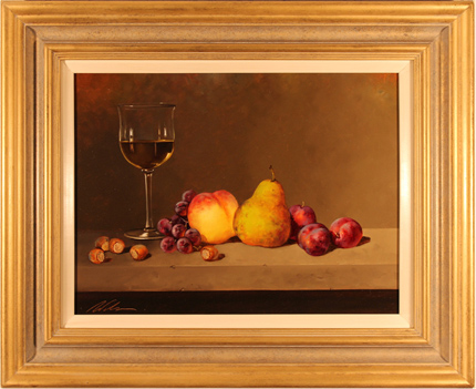 Paul Wilson, Original oil painting on panel, Mixed Board