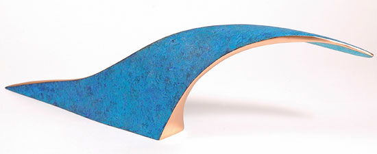 Philip Hearsey, Bronze, Incoming V Signature image. Click to enlarge