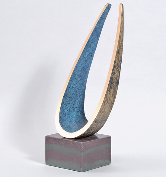 Philip Hearsey, Bronze, Line in the Sky Without frame image. Click to enlarge