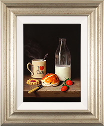 Raymond Campbell, British still life artist at York Fine Arts