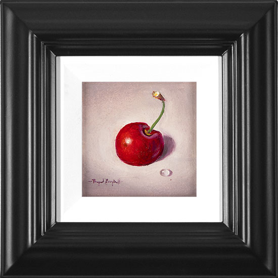 Raymond Campbell, Original oil painting on panel, Cherry