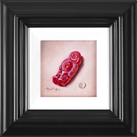 Raymond Campbell, Original oil painting on panel, Jelly Baby