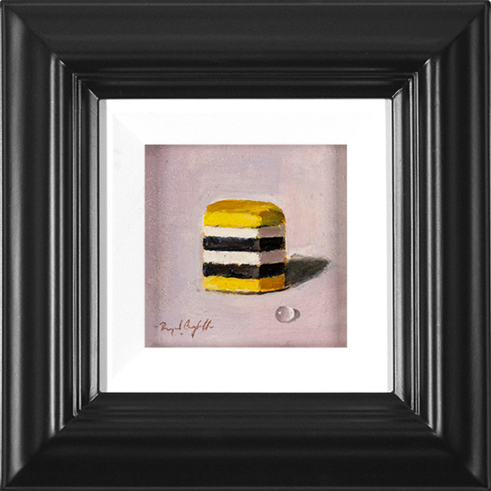 Raymond Campbell, Original oil painting on panel, Liquorice Allsort