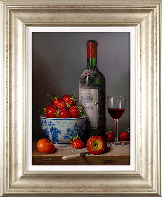 Raymond Campbell, Original oil painting on panel, Treasures of the Season