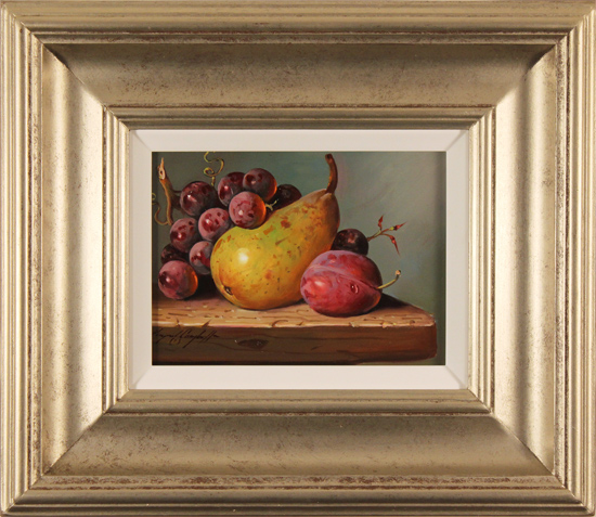 Raymond Campbell, Original oil painting on panel, A Fruitful Composition
