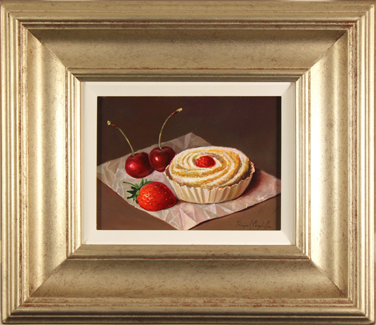 Raymond Campbell, Original oil painting on panel, Something Sweet, click to enlarge