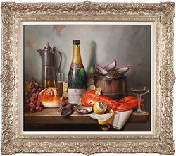 Raymond Campbell, British still life artist at York Fine Arts