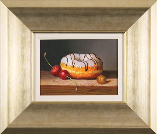 Raymond Campbell, Original oil painting on panel, Sweet Treat , click to enlarge