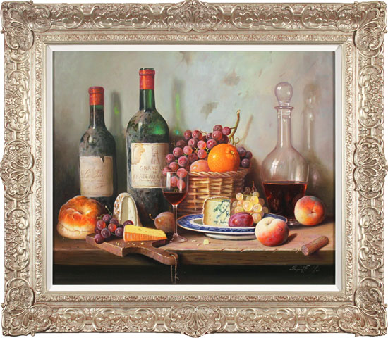 Raymond Campbell, Original oil painting on panel, A Fine Selection 