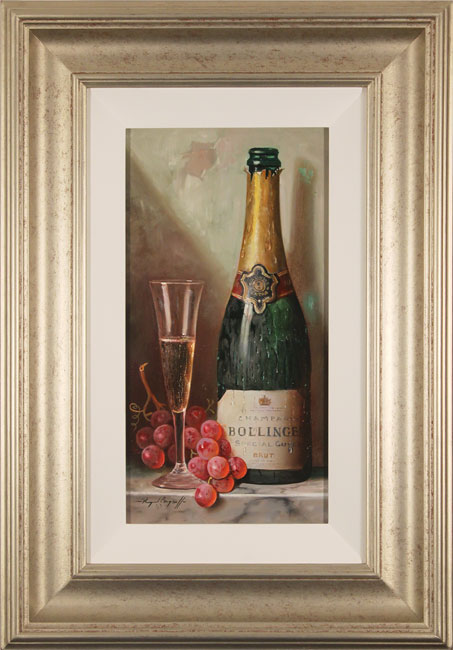 Raymond Campbell, Original oil painting on panel, Bollinger Bounty, click to enlarge