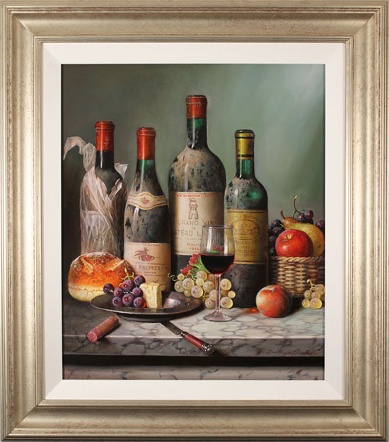 Raymond Campbell, Original oil painting on panel, A Timeless Selection, click to enlarge