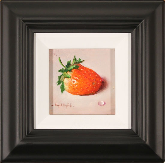 Raymond Campbell, Original oil painting on panel, Strawberry, click to enlarge