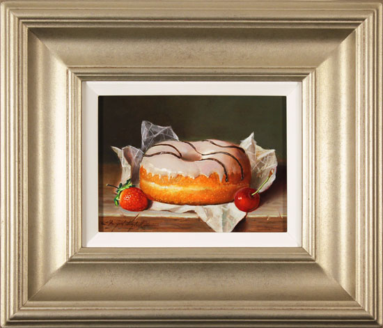 Raymond Campbell, Original oil painting on panel, Afternoon Delight, click to enlarge