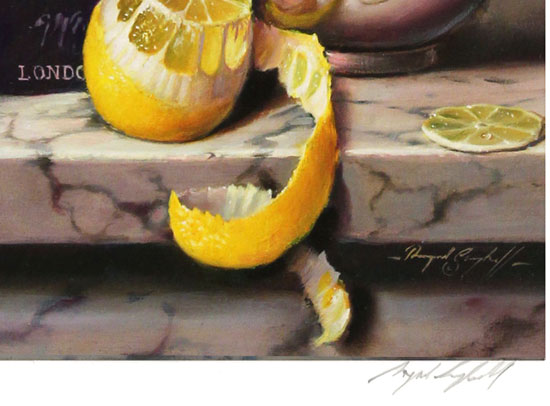 Raymond Campbell, Signed limited edition print, Local Botanicals  Signature image. Click to enlarge