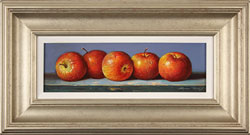 Raymond Campbell, Original oil painting on panel, Apples Large image. Click to enlarge