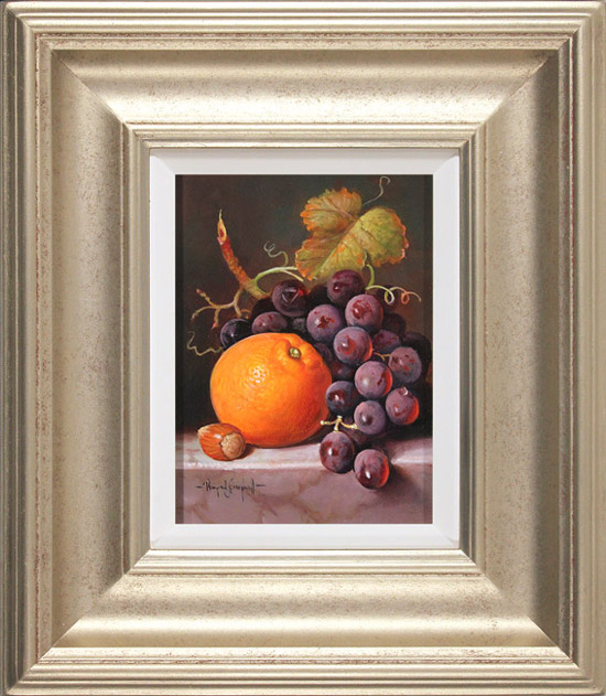 Raymond Campbell, Original oil painting on panel, A Ripe Selection , click to enlarge