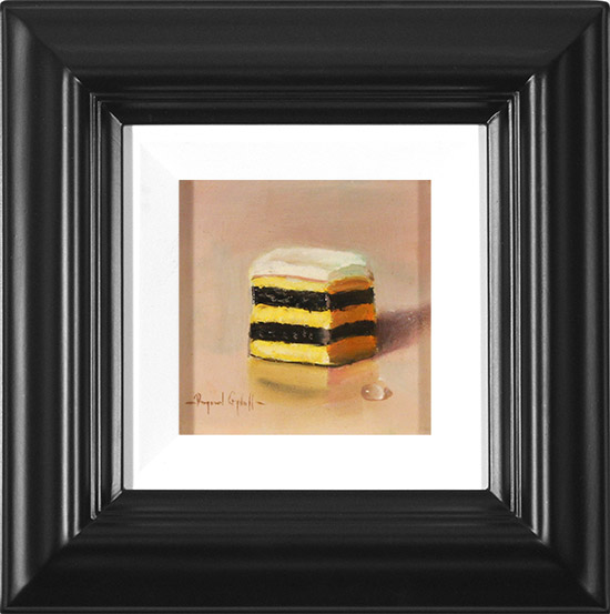 Raymond Campbell, Original oil painting on panel, Double Stack Liquorice Allsort , click to enlarge