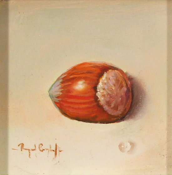 Raymond Campbell, Original oil painting on panel, Hazelnut Without frame image. Click to enlarge