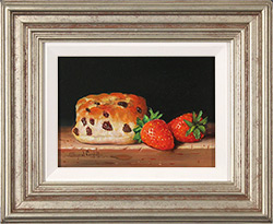 Raymond Campbell, Original oil painting on panel, Afternoon Tea Large image. Click to enlarge