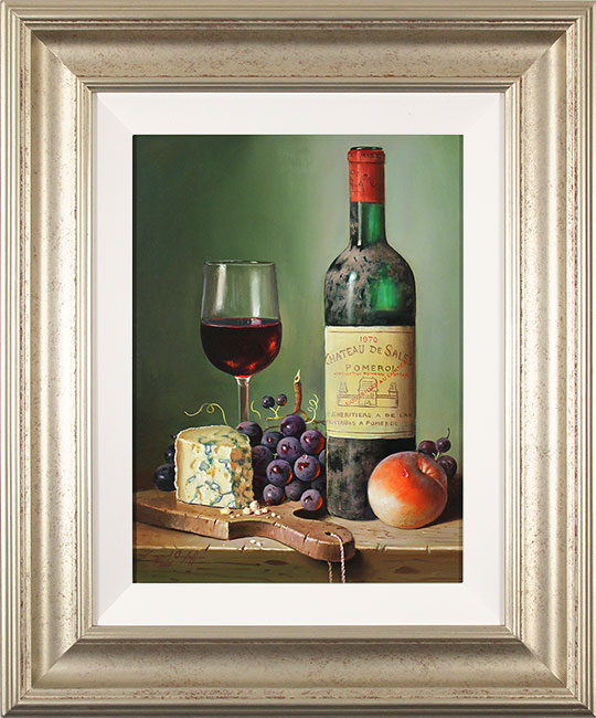 Raymond Campbell, Original oil painting on panel, A Fine Pairing, click to enlarge