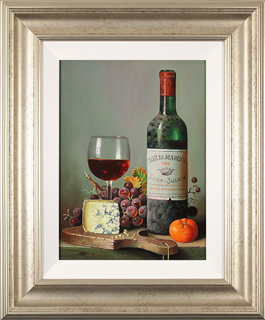 Raymond Campbell, Original oil painting on panel, Clos du Marquis, 1990, click to enlarge